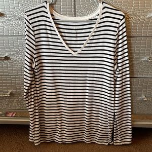 A New Day Striped Long Sleeve Tee